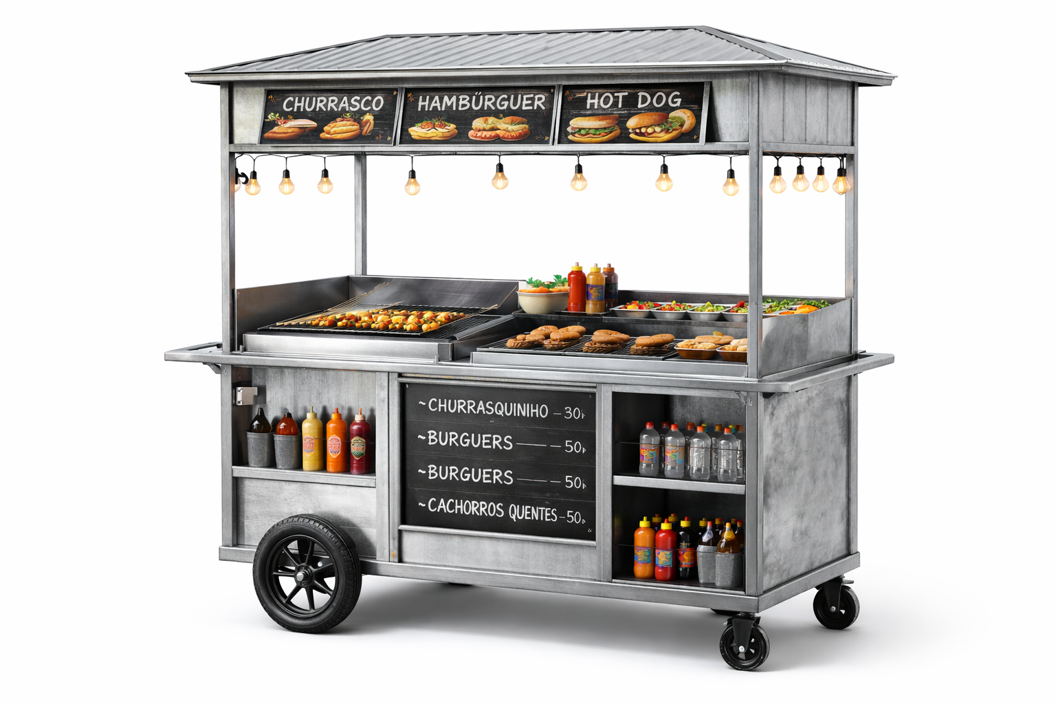 Fabricação de Barraca de Lanche Fabricação de Barraca de Lanche